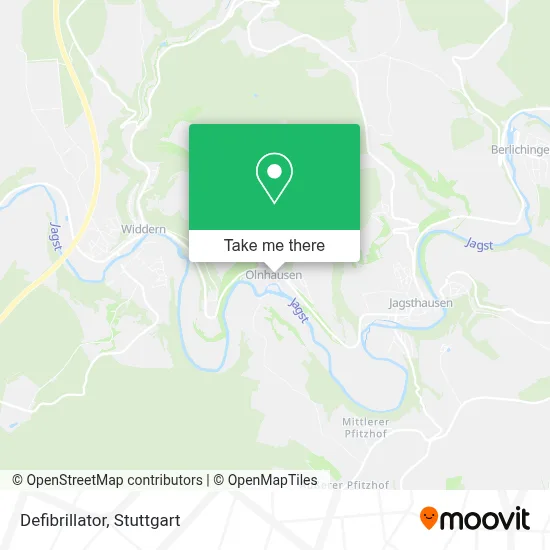 Defibrillator map