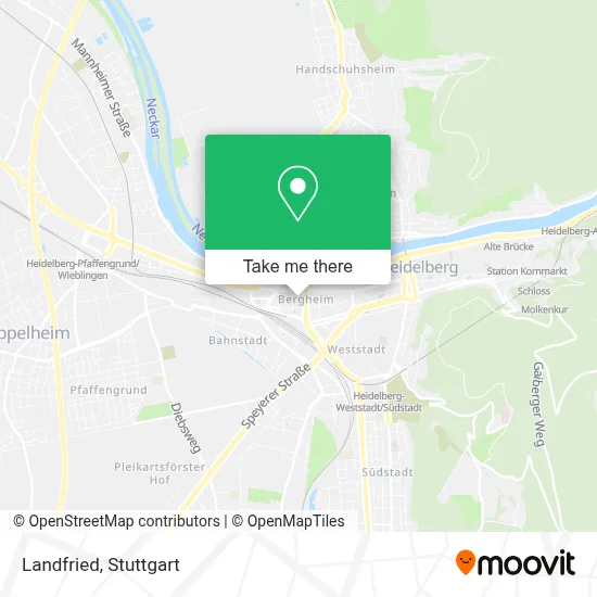 Landfried map