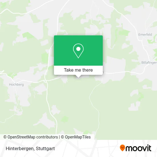 Hinterbergen map