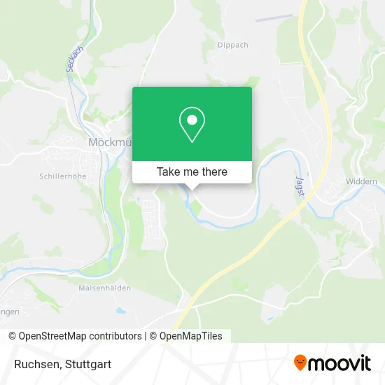 Ruchsen map