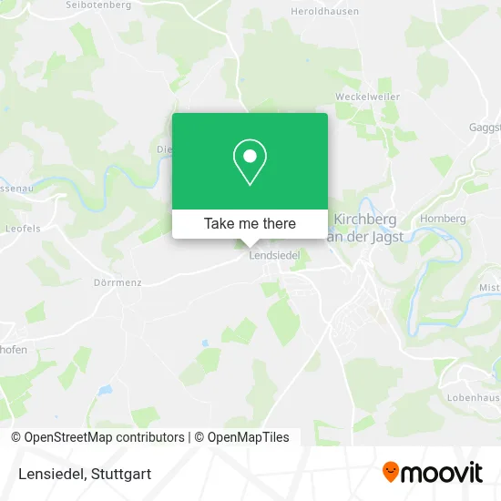Lensiedel map