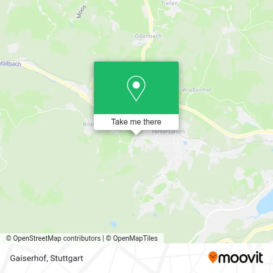 Gaiserhof map