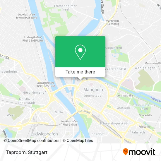 Taproom map