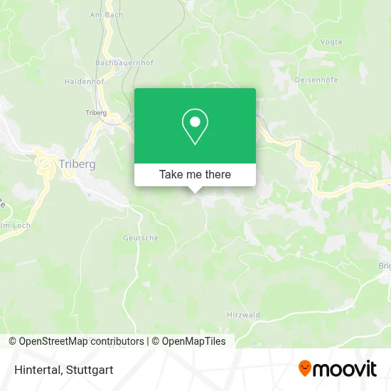 Hintertal map