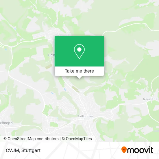 Cvjm map