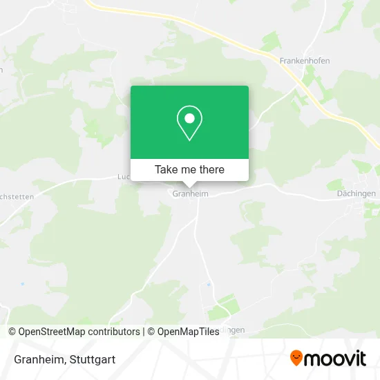 Granheim map