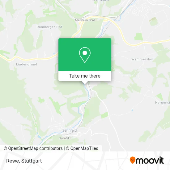 Rewe map