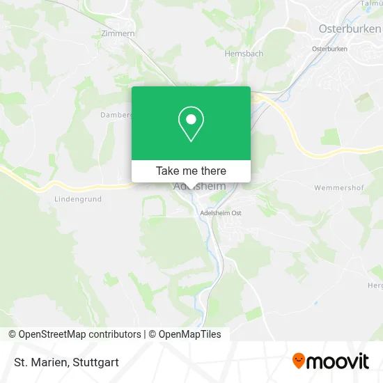 St. Marien map