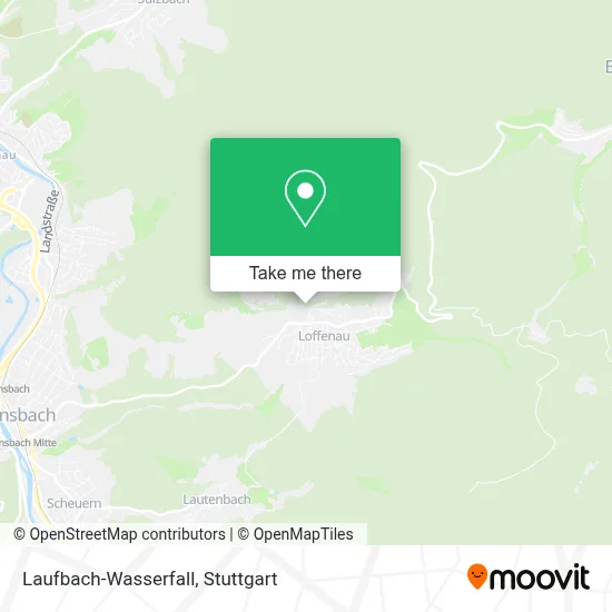 Laufbach-Wasserfall map