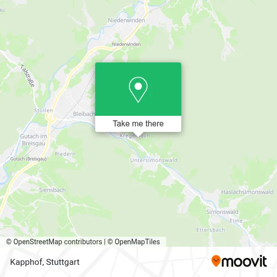 Kapphof map