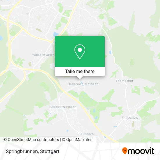 Springbrunnen map