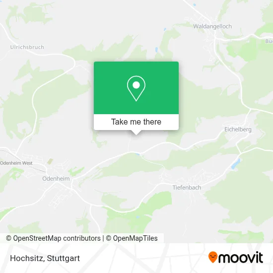 Hochsitz map
