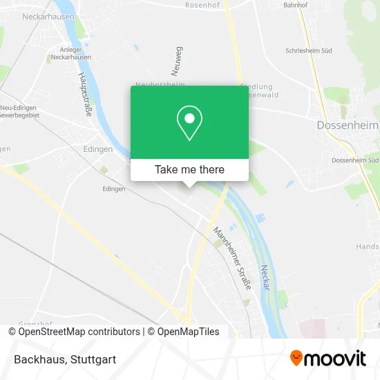 Backhaus map