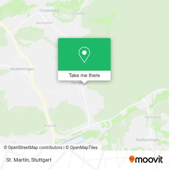St. Martin map