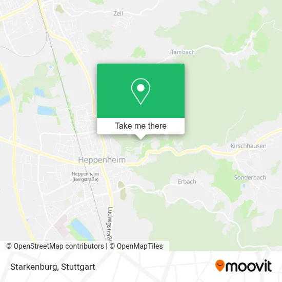 Starkenburg map