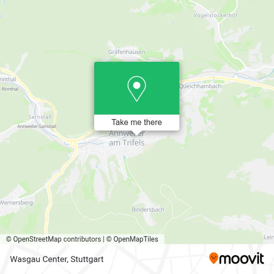 Wasgau Center map