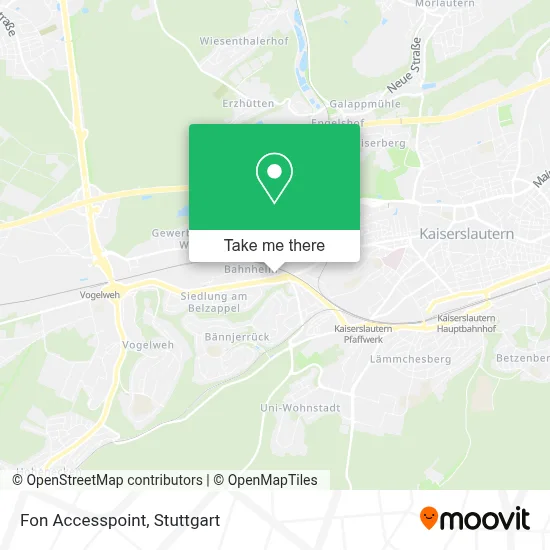 Fon Accesspoint map