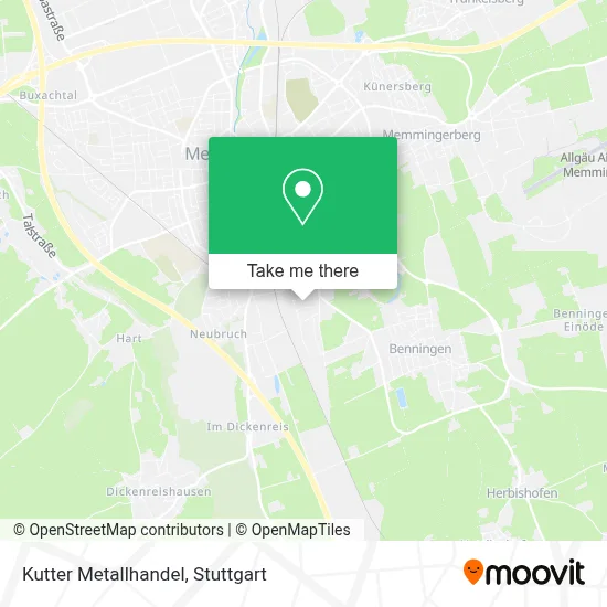 Kutter Metallhandel map