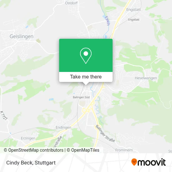 Cindy Beck map