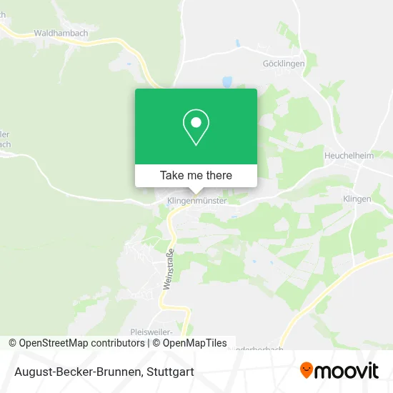 August-Becker-Brunnen map