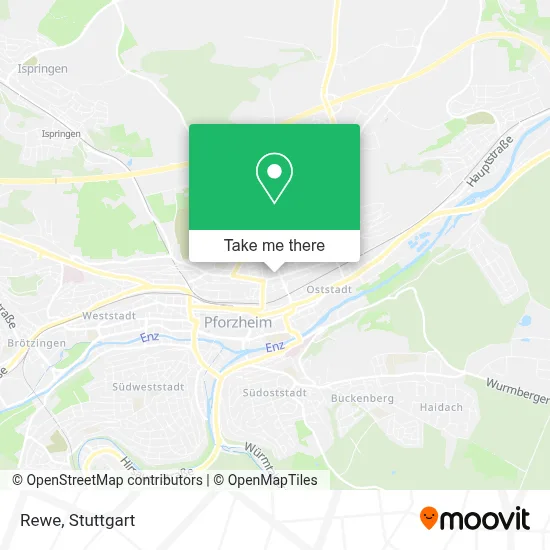 Rewe map