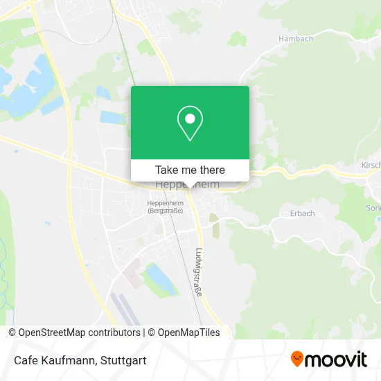 Cafe Kaufmann map