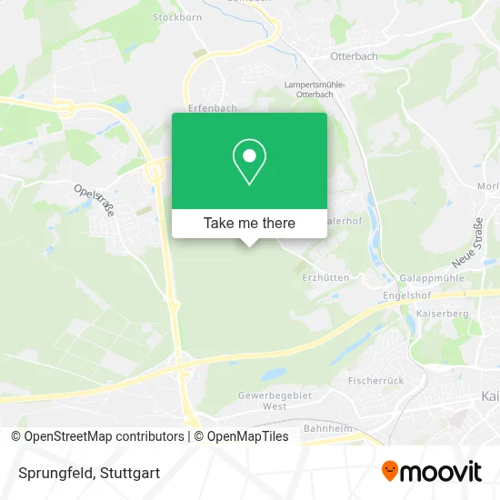 Sprungfeld map