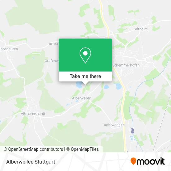 Alberweiler map