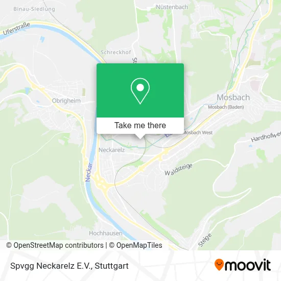 Spvgg Neckarelz E.V. map