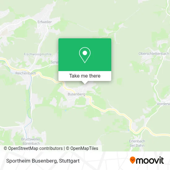 Sportheim Busenberg map