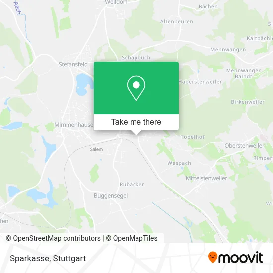 Sparkasse map