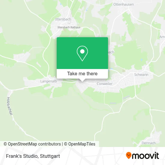 Frank's Studio map
