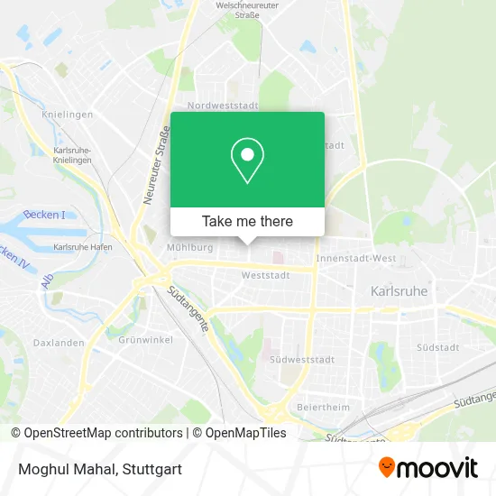 Moghul Mahal map