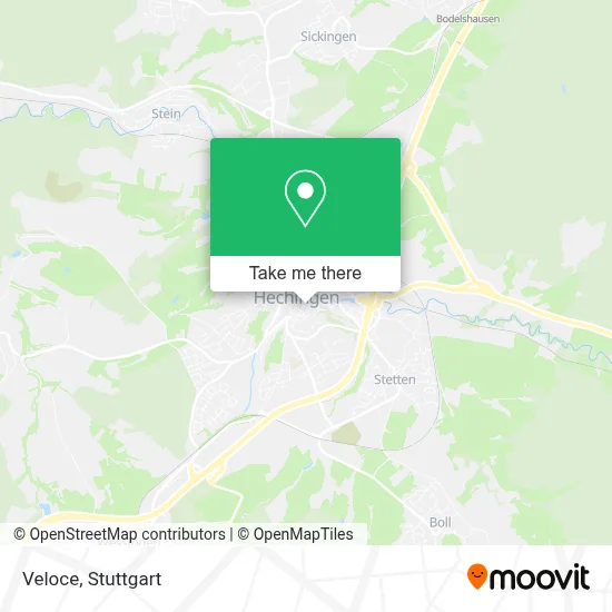Veloce map