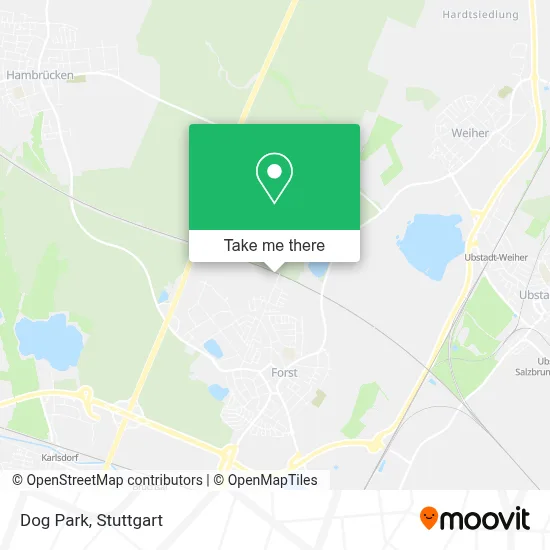 Hundeplatz map