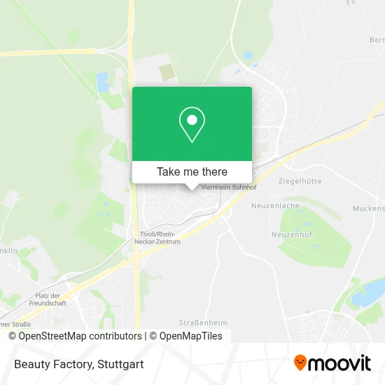 Beauty Factory map