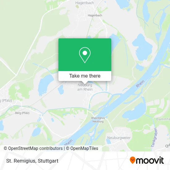 St. Remigius map