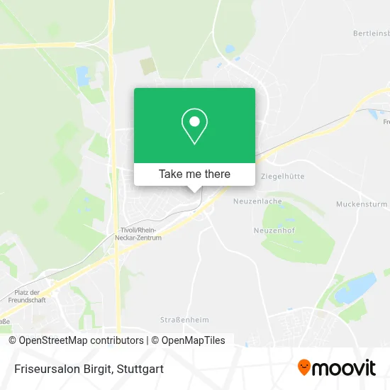 Friseursalon Birgit map