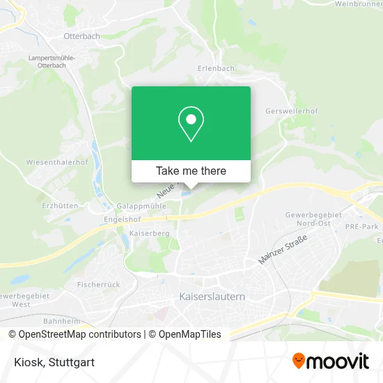 Kiosk map