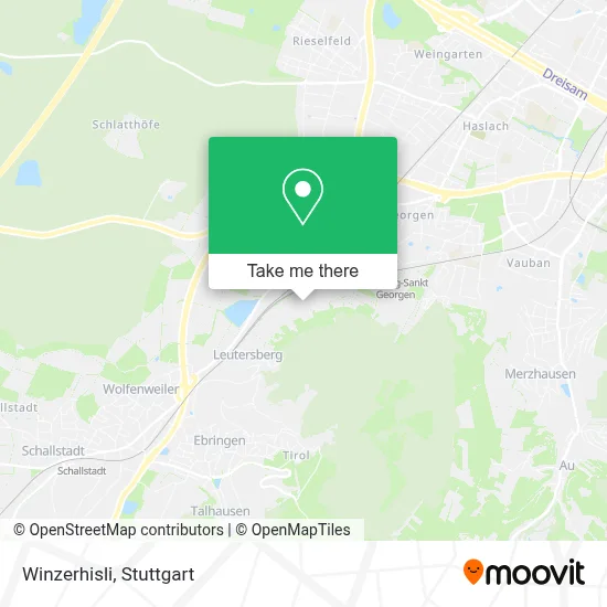 Winzerhisli map