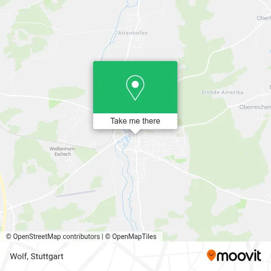 Wolf map