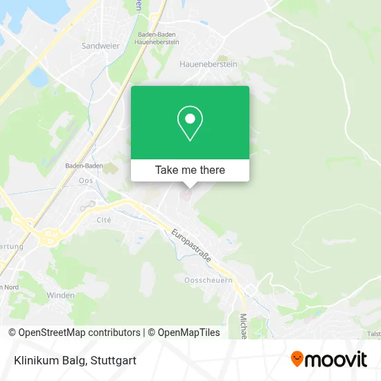 Klinikum Balg map