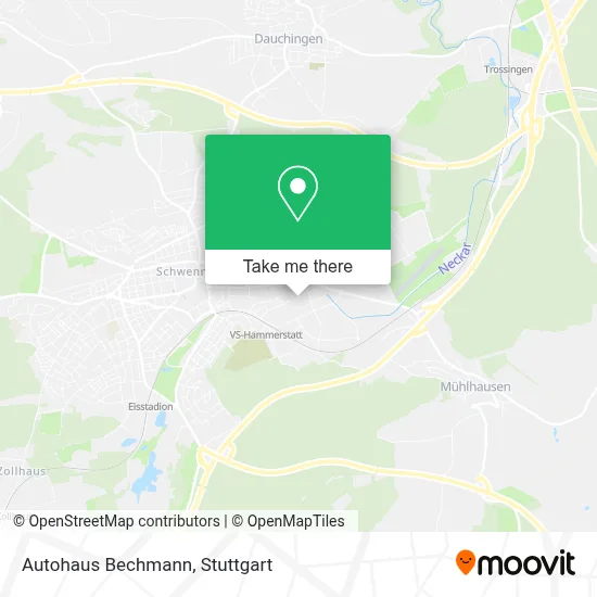 Autohaus Bechmann map