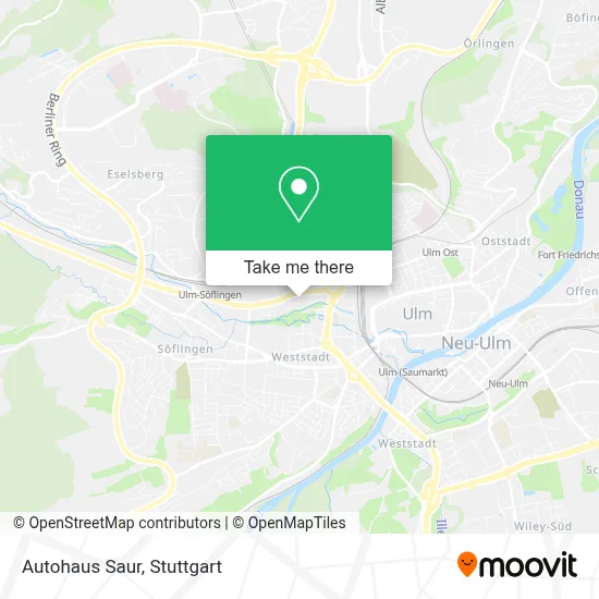 Autohaus Saur map