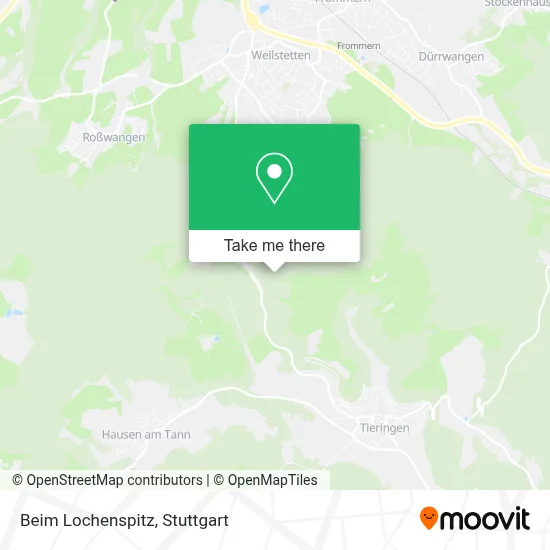 Beim Lochenspitz map