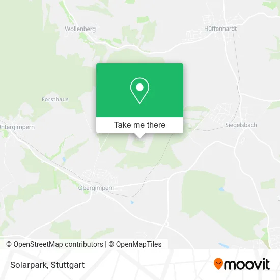 Solarpark map