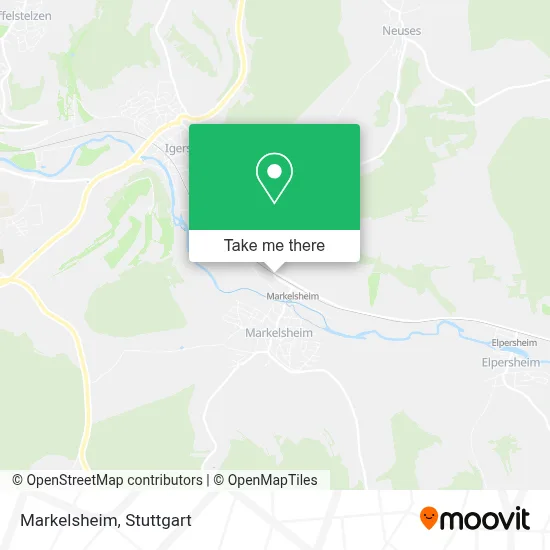 Markelsheim map