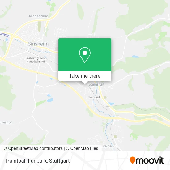 Paintball Funpark map