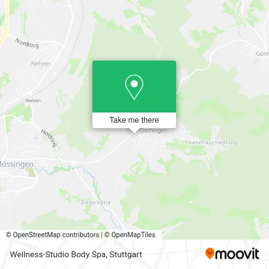 Wellness-Studio Body Spa map
