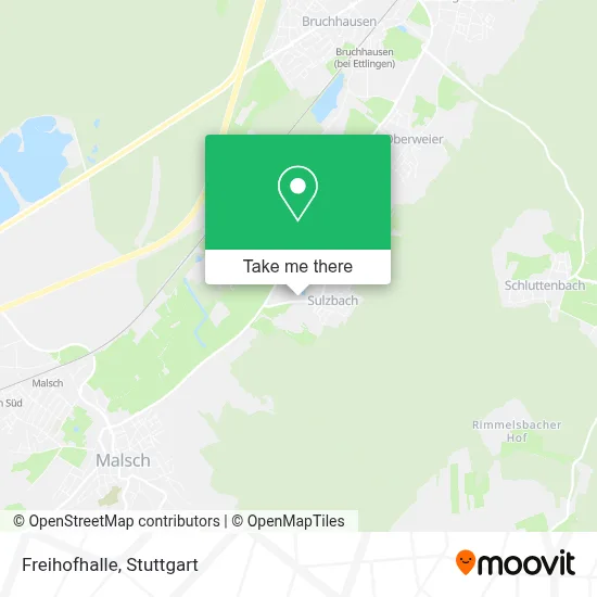 Freihofhalle map